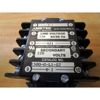 Ametek 1500-G-L1-S7 Relay 1500GL1S7 - New No Box