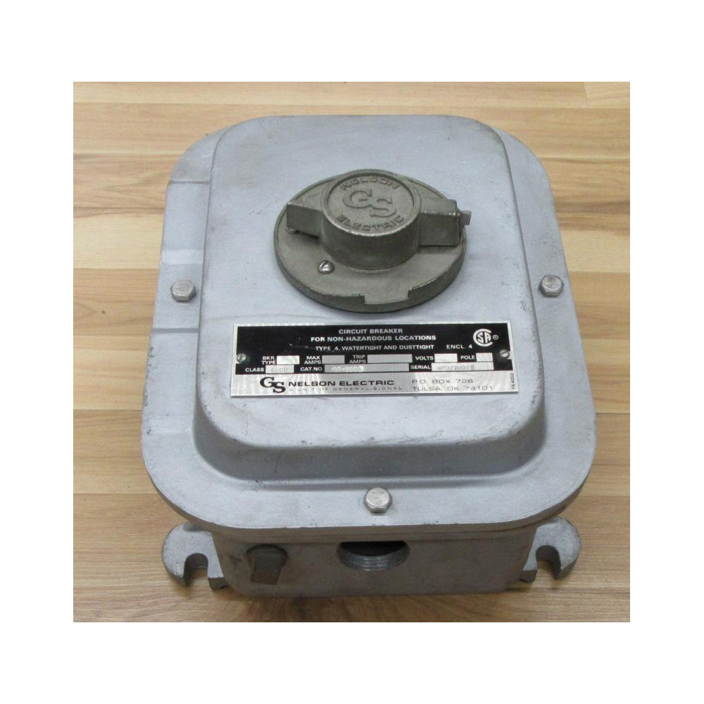 Nelson Electric 4A-600U Circuit Breaker 4A600U - New No Box Nelson Electric 4A-600U Circuit Breaker 4A600U - New No Box