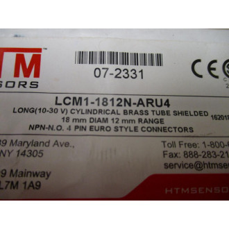 HTM Sensors LCM1-1812N-ARU4 Proximity Sensor LCM11812NARU4