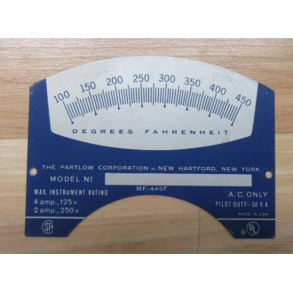 Partlow 445KU 222 26 Heating Element 445KU22226