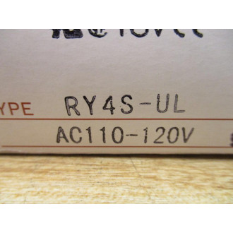 IDEC RY4S-UL AC110-120V Relay RY4SULAC110120V (Pack of 6)