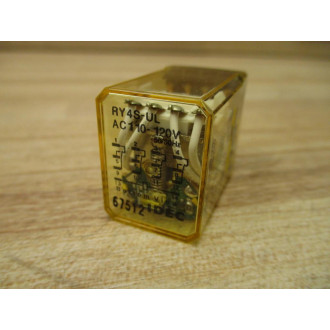 IDEC RY4S-UL AC110-120V Relay RY4SULAC110120V (Pack of 6)