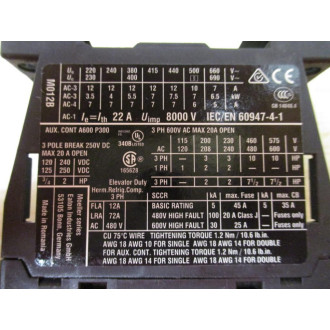Eaton XTCE012B10A Contactor DILM12-10