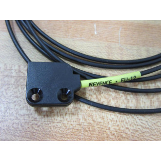 Keyence FU-12 Transmissive Fiber Unit FU12 (Pack of 2) - New No Box