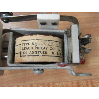 Leach Relay 1075 BF Relay 1075BF - Used