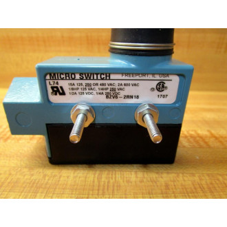 Micro Switch BZV6-2RN18 Limit Switch WToggle Coil Lever BZV62RN18 - New No Box