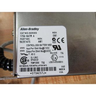 Allen Bradley 1756-BATM Module 1756BATM wDin Rail Mount