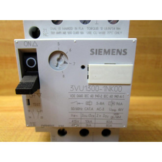 Siemens 3VU1300-1NK00 Motor Starter Protector 3VU13001NK00
