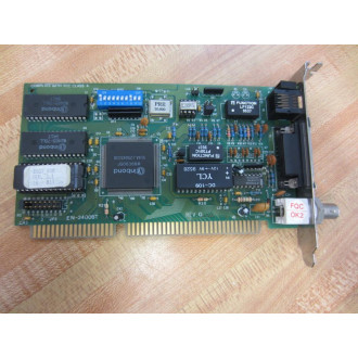 Danpex EN-2400BT ISA Network Card EN2400BT - Used