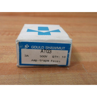 Gould Shawmut Ferraz Amp-Trap ATQ3 Fuse (Pack of 10)