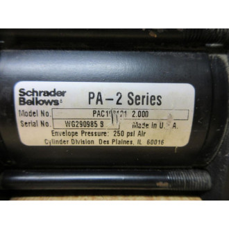 Schrader Bellows PAC103121 2.000 Parker Cylinder - New No Box