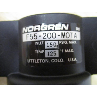 Norgren F55-200-MOTA Filter Regulator F55-200-M0TA - New No Box