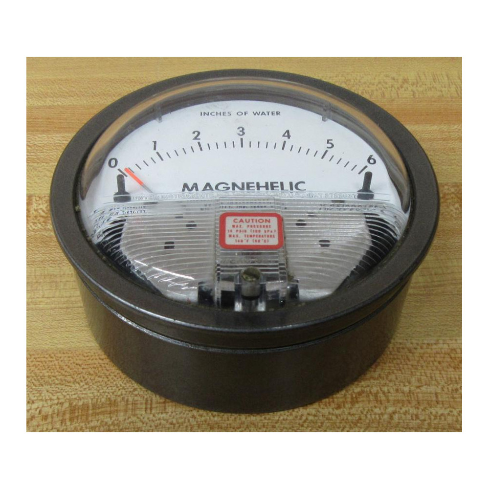 Dwyer 2006 Magnehelic Pressure Gauge - New No Box