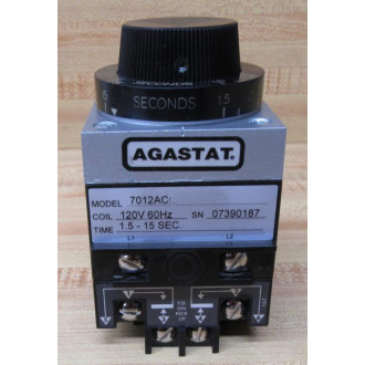 Agastat 7012ACL Time Delay Relay - New No Box