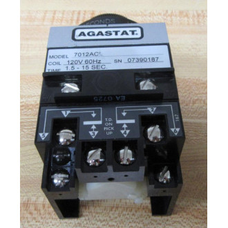 Agastat 7012ACL Time Delay Relay - New No Box
