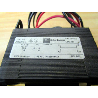 Cutler Hammer C0150C3TL Control Transformer 1F4663