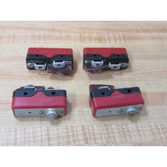 Unimax 70SMXH2-Z11 Limit Switch WPushbutton 7OSMXH2-Z11 (Pack of 4) - Used