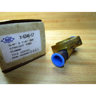 Alco X-6346-17 Straight Thru Flange X634617