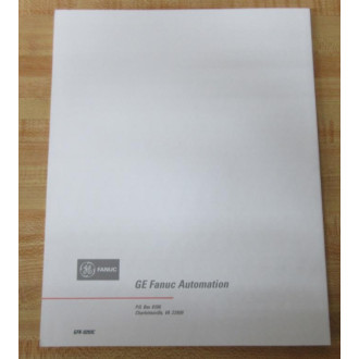GE Fanuc Automation GFK-0293C User's Manual GFK0293C - New No Box