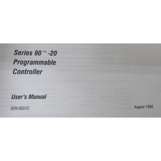 GE Fanuc Automation GFK-0551C User's Manual GFK0551C - New No Box