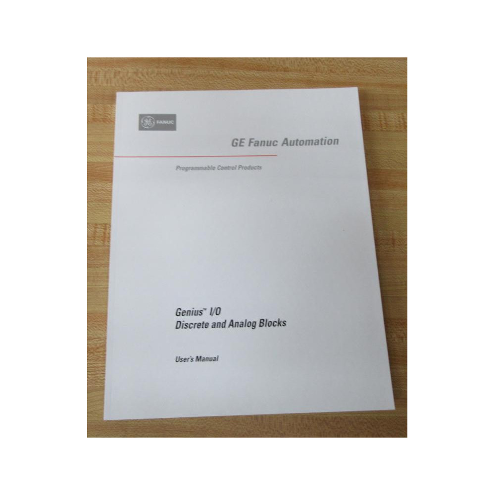 GE Fanuc Automation GEK-90486D-2 User's Manual GEK90486D2 - New No Box