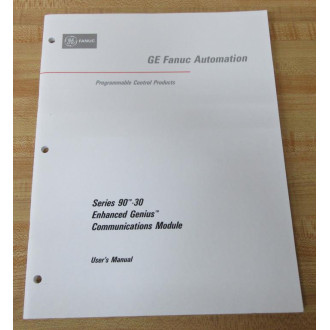 GE Fanuc Automation GFK-0695 User's Manual GFK0695 - New No Box
