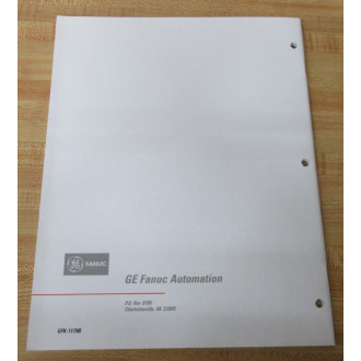 GE Fanuc Automation GFK-1179B Manual GFK1179B - New No Box
