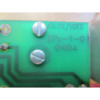 AdliteUdec 100 Circuit Board - Used