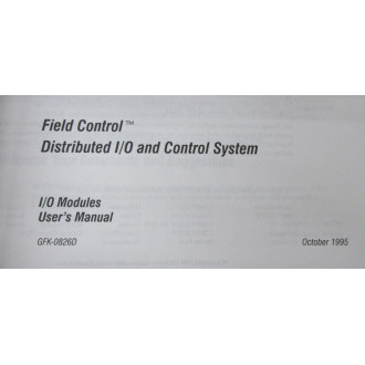 GE Fanuc Automation GFK-0826D User's Manual GFK0826D - New No Box