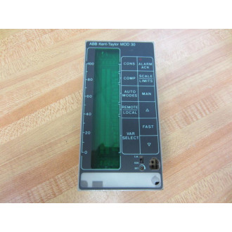 ABB Kent-Taylor 1701RZ14002C-5051 MOD 30 Loop Controller Front Panel Only - Used