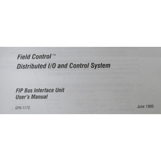 GE Fanuc Automation GFK-1175 User's Manual GFK1175 - New No Box