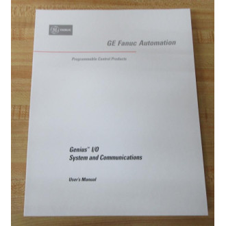 GE Fanuc Automation GEK-90486F-1 User's Manual GEK90486F1 - New No Box