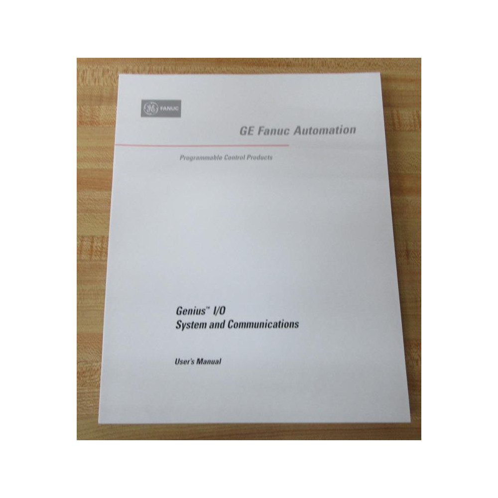 GE Fanuc Automation GEK-90486F-1 User's Manual GEK90486F1 - New No Box