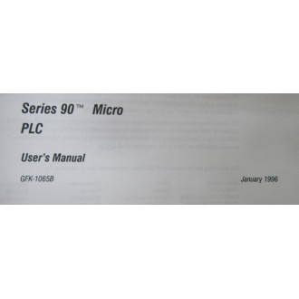GE Fanuc Automation GFK-1065B User's Manual GFK1065B - New No Box