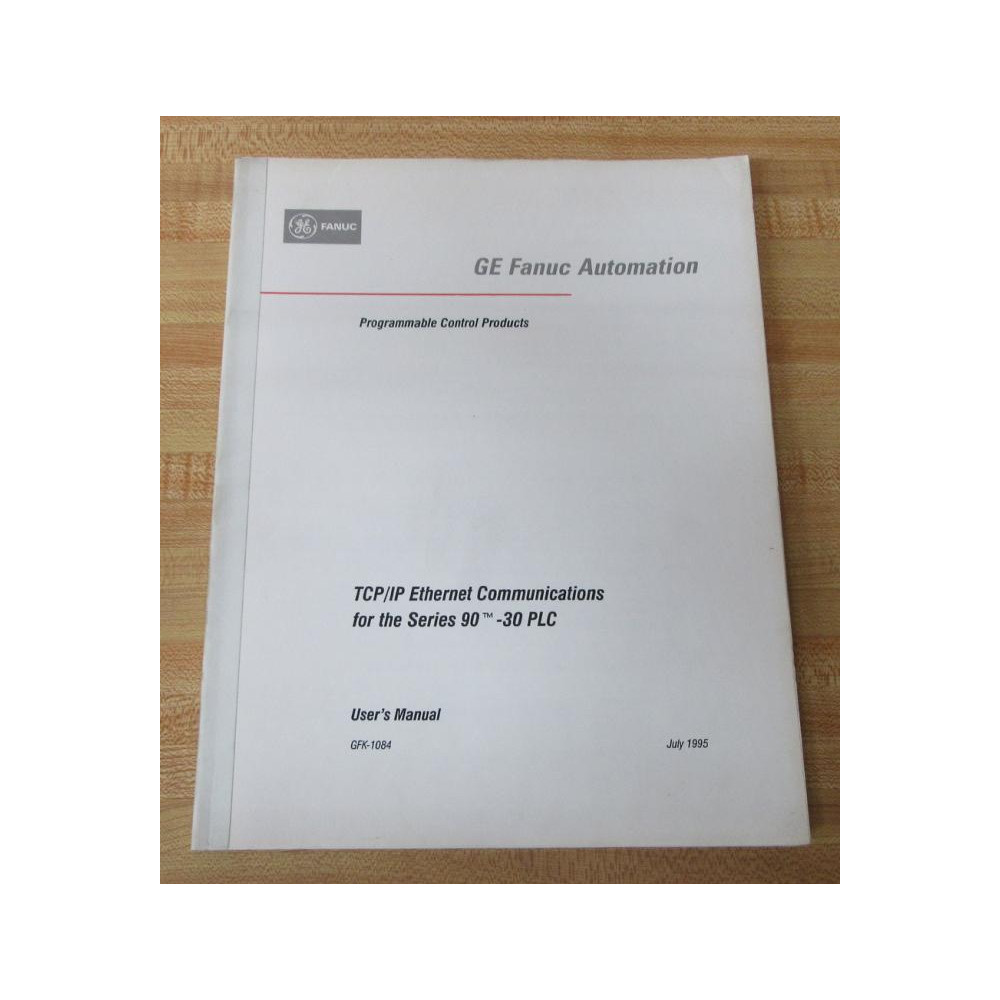 GE Fanuc Automation GFK-1084 User's Manual - New No Box