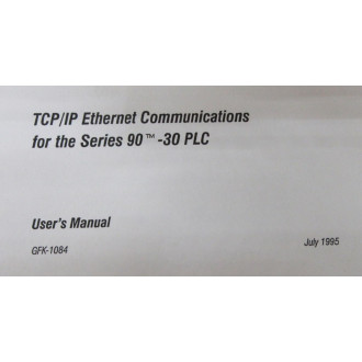 GE Fanuc Automation GFK-1084 User's Manual - New No Box