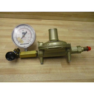 Matheson 3702 Pressure Regulator W Gauge - New No Box