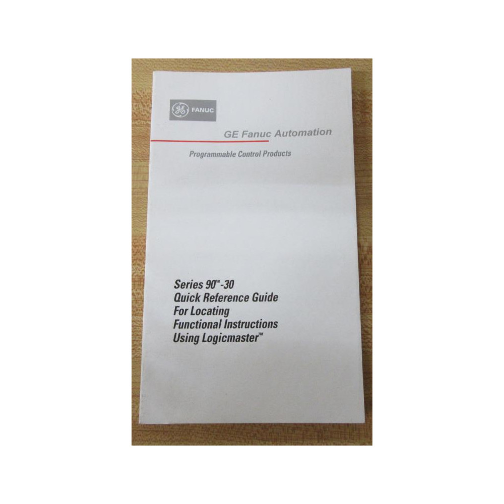 GE Fanuc Automation GFS-057A Quick Reference Guide GFS057A - New No Box