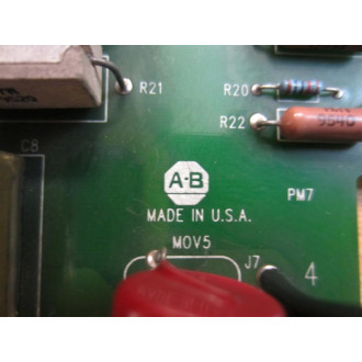 Allen Bradley 155503-01 Power Board 155504 155507 SP-155507 Rev.03 wCable - Used