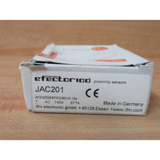 IFM Efector JAC201 Proximity Sensor