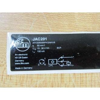 IFM Efector JAC201 Proximity Sensor