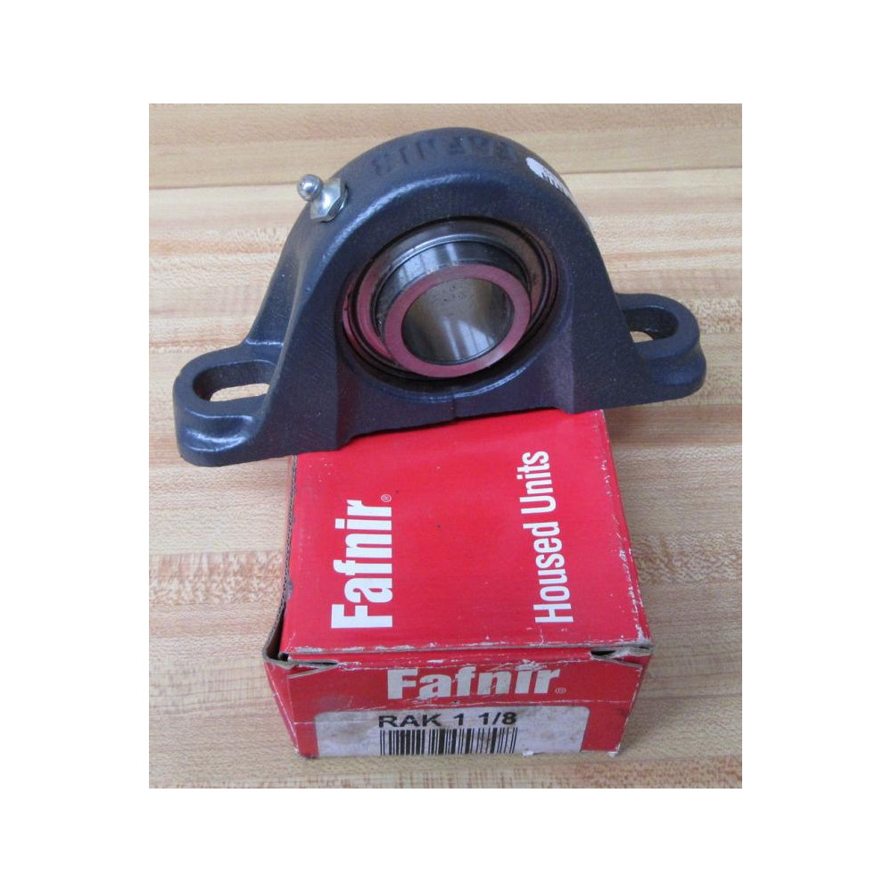 Fafnir RAK 1-18 Pillow Block Bearing RAK118 WO Collar Fafnir RAK 1-18 Pillow Block Bearing RAK118 WO Collar