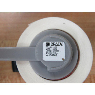 Brady PTL-28-423 Polyester Tracking Label 18404