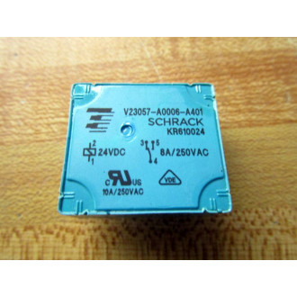Schrack R24-5010-24FP Relay V23057-A0006-A401 (Pack of 3) - New No Box