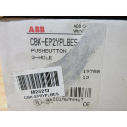 Asea Brown Boveri CBK-EP2YPLBES ABB Pushbutton Station