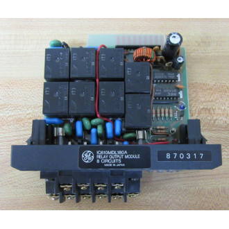 General Electric IC610MDL180A 8-Pt  Relay Output Module - New No Box