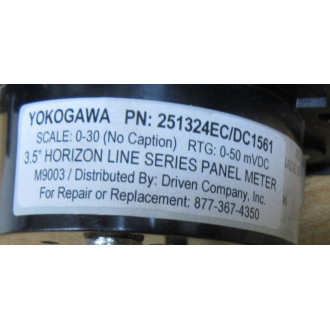 Yokogawa 251324ECDC1561 Meter 251324ECDC1561 - New No Box