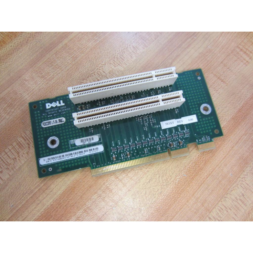 Dell 583XT 2-Slot PCI Riser Card 0583XT CN0583XT 02KWE - Used