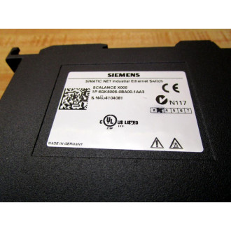 Siemens 1P 6GK5005-0BA00-1AA3 Industrial Ethernet Switch Kit SCALANCE X005