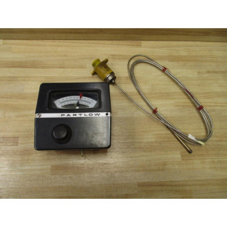 Partlow MF7 Temperature Controller Missing Face Plate Screw - Used